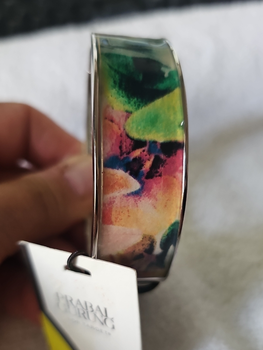 NWT Prabal Gurung Target Multicolor Resin Bangle Bracelet